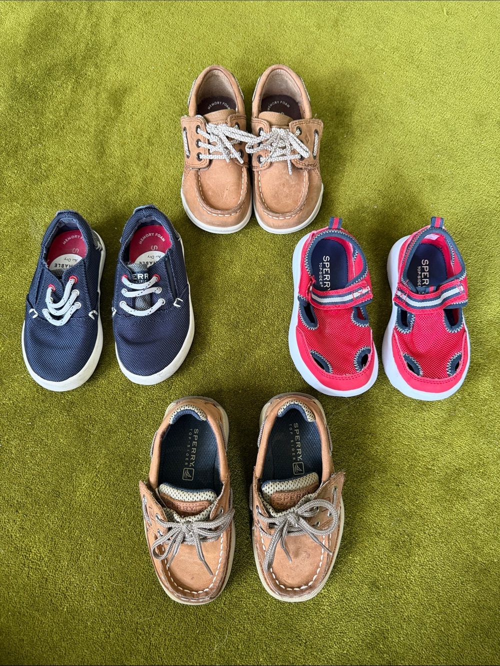 Sperry Kids Multi-Pair Shoes (Size 7 & 8)